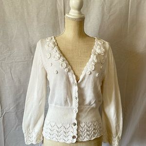 Vintage Lily Pulitzer Cardigan 100% Cotton